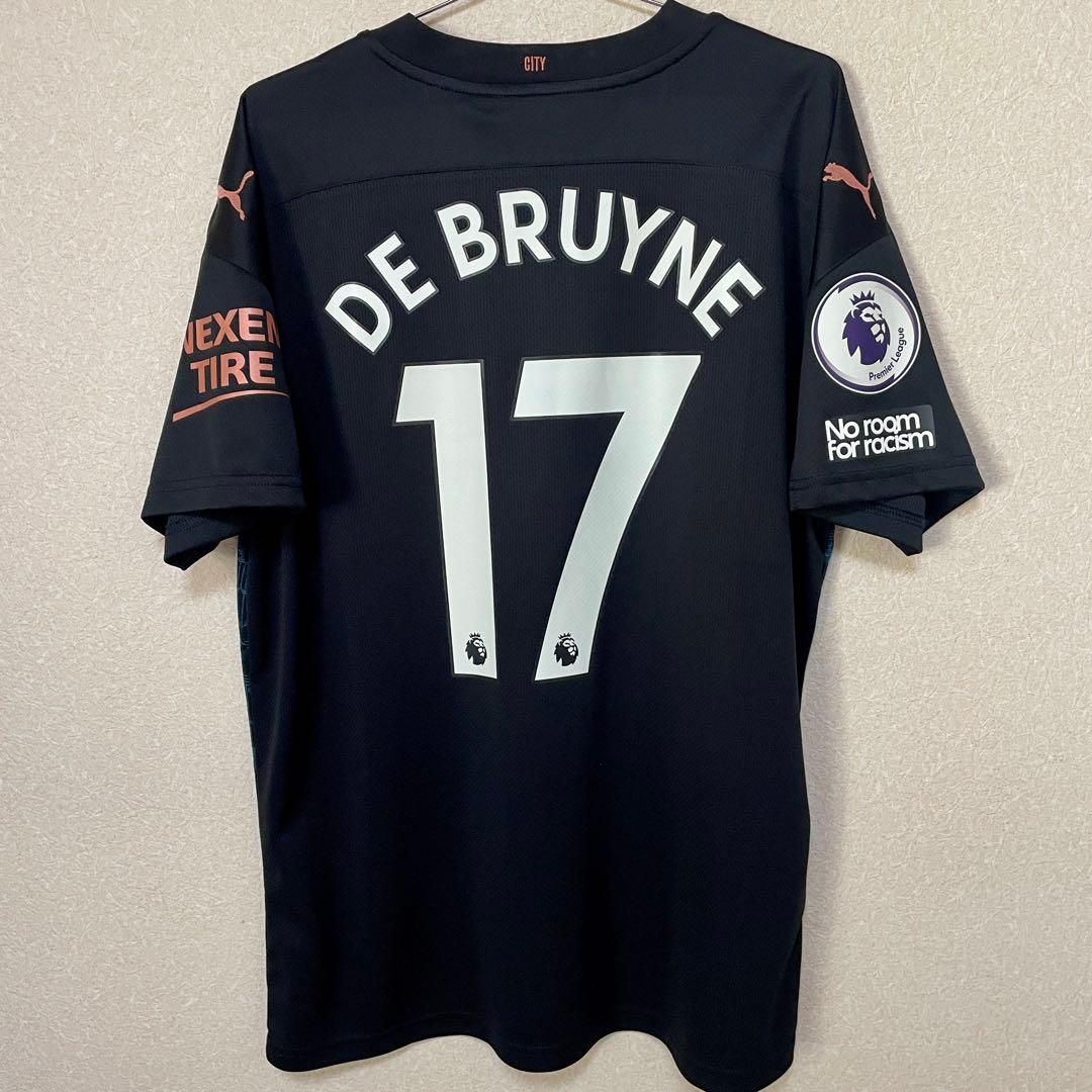 【正規品】マンチェスター・シティ 20/21 デ・ブライネ 17 フルパッチXL