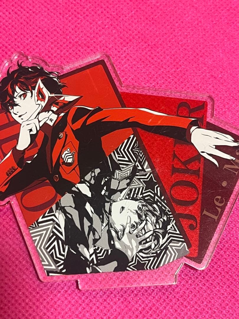 主人公 ジョーカー ペルソナ5 ザ・ロイヤル アクリルスタンド おまけ付き