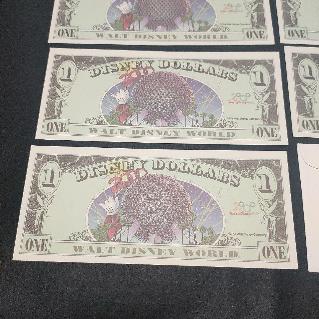 美品　ディズニーダラー 2000年　連番9枚セット 封筒付き　ミッキー