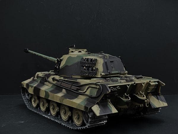 技術基準適合証明済【メタルキャタピラ仕様】 ヘンロン 1/16 キングタイガー