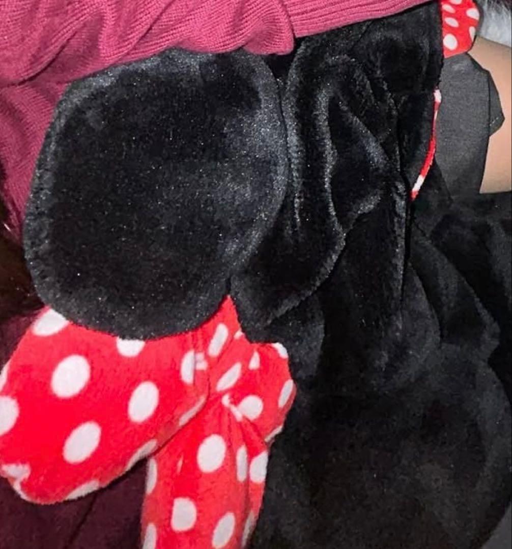 ミニーマウス ディズニー　ミニー　ファンキャップマフラー