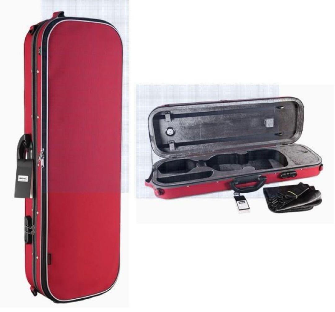 PM900新品軽量 高品質バイオリンケーススウィート赤黑紺　値引き相談￼可