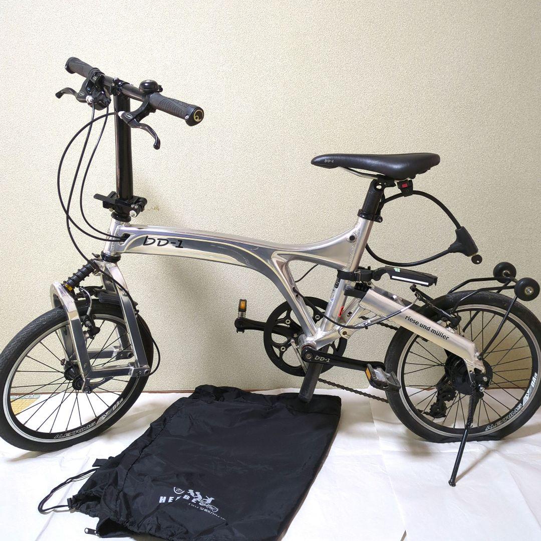 【ジャンク品】R&M 「ライズアンドミューラー」 BD-1 折り畳み自転車