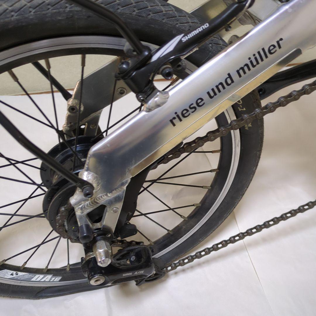 【ジャンク品】R&M 「ライズアンドミューラー」 BD-1 折り畳み自転車