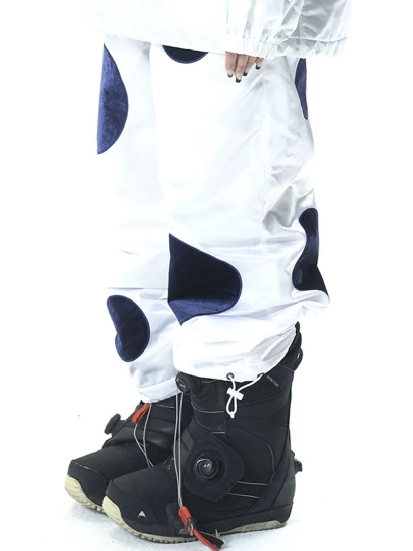 新品未使用 スキーパンツ ホワイト M 男女兼用 日常使用可