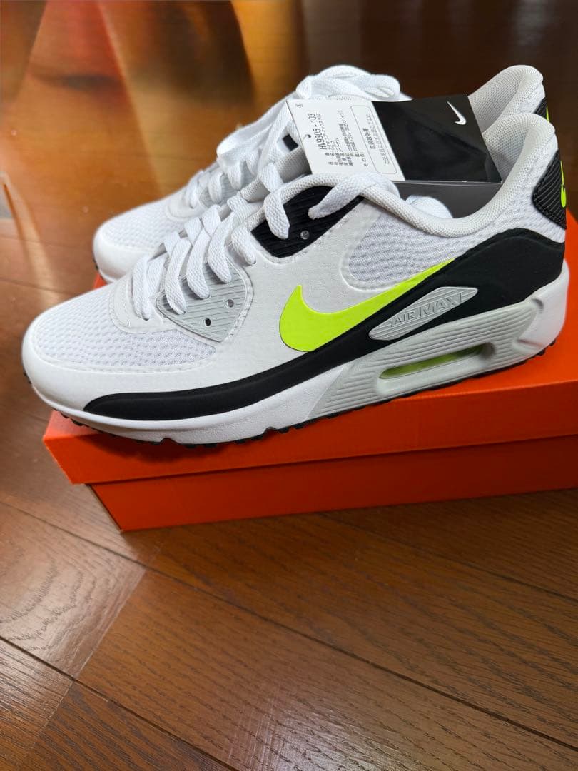 【新品未使用】ナイキエアマックスゴルフシューズ　90G