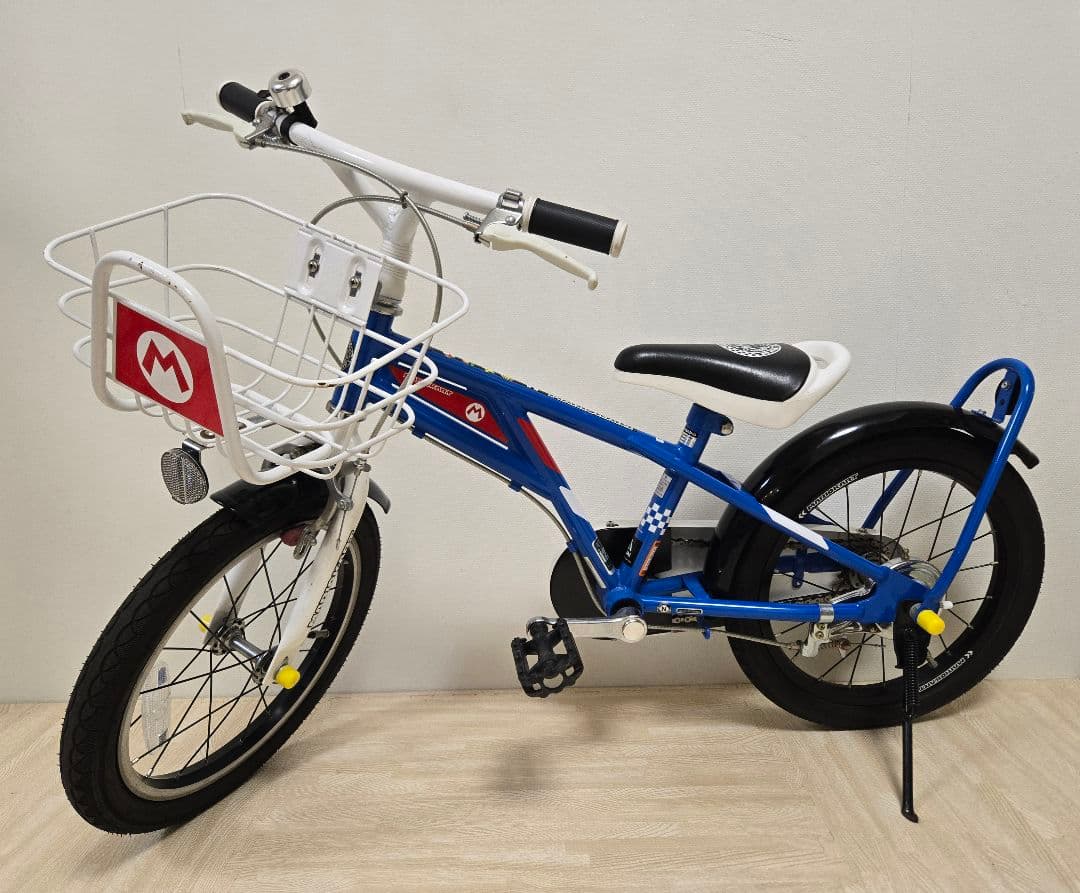 【引き取り限定】子供用　自転車　スーパーマリオカート　16インチ　大阪府豊中市