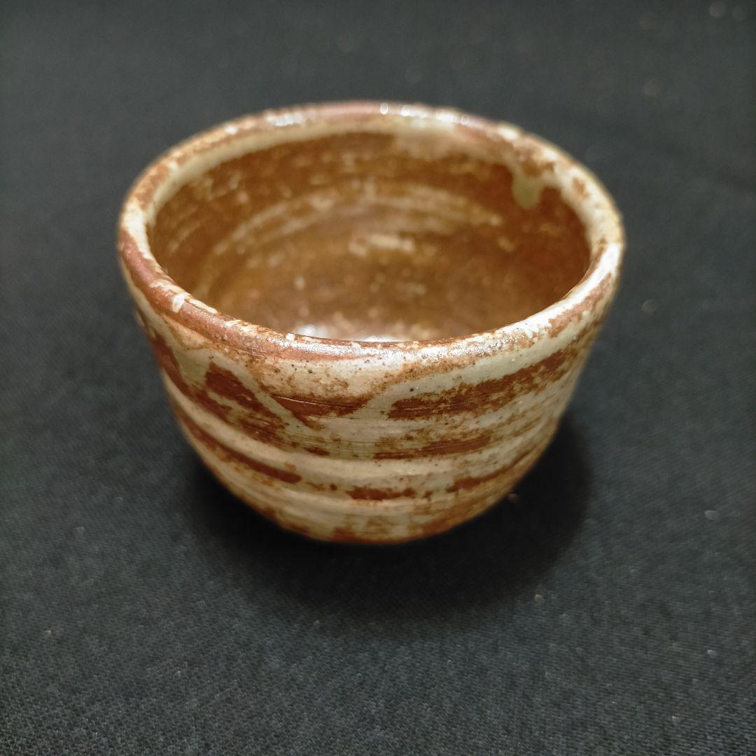 楽山焼 ぐい呑 お猪口 十一代 長岡空権 酒器 作家 共箱入り