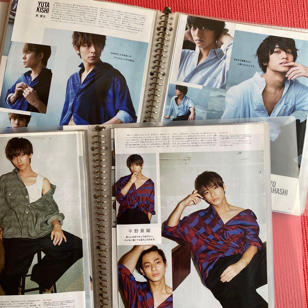 King&Prince切り抜きファイル5冊セット約858P大量ポスター新聞まとめ