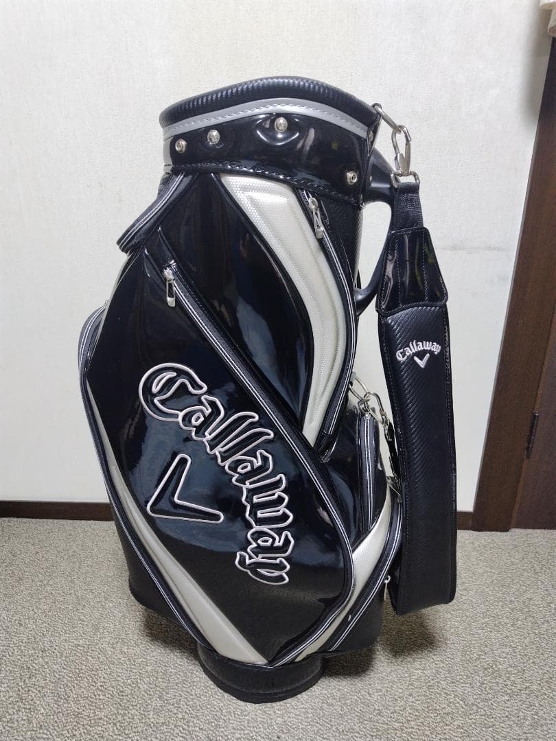 Callaway キャディバッグ 黒/白