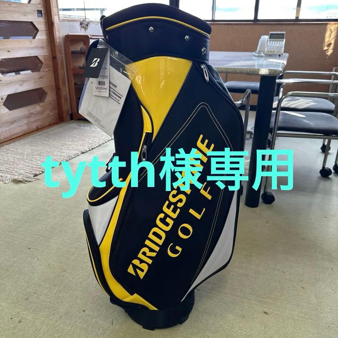 BRIDGESTONE ゴルフバッグ 黒/黄/白