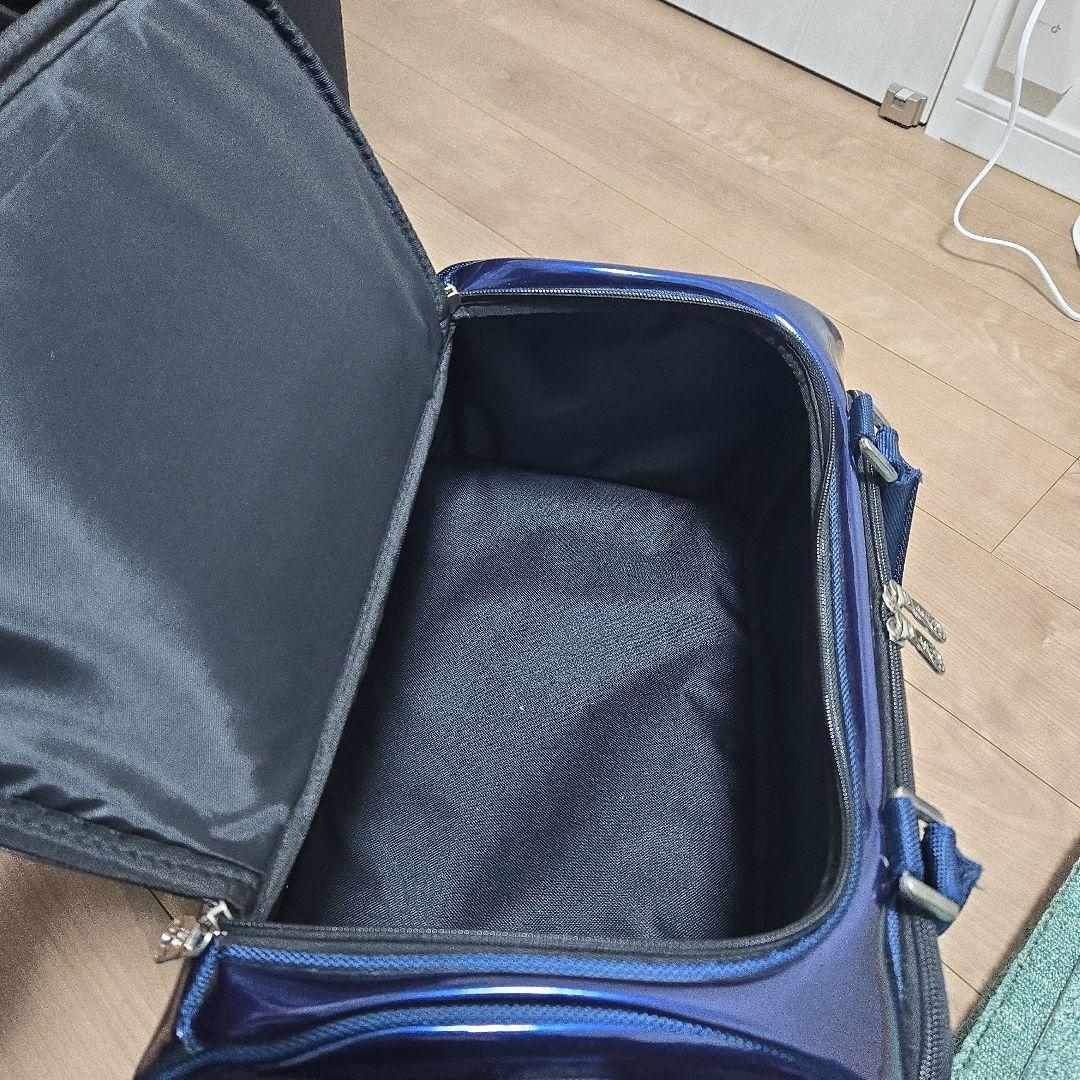 【土日値下げ】限定品★Munsingwear エナメル ゴルフバッグ ネイビー