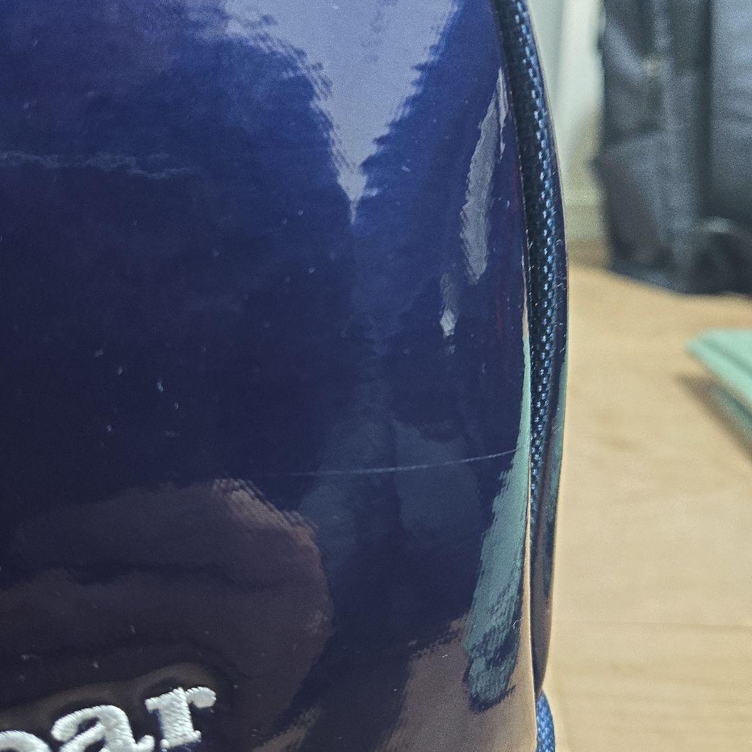 【土日値下げ】限定品★Munsingwear エナメル ゴルフバッグ ネイビー