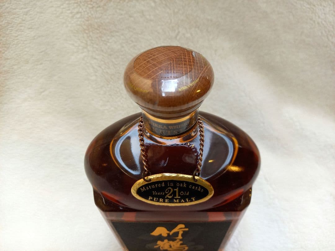 ニッカウイスキー竹鶴21年　旧ボトル　 ピュアモルト 720ml