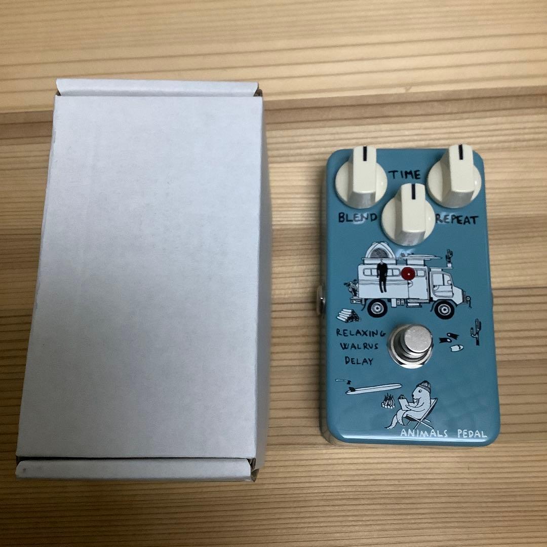 ギター ANIMALS PEDAL RELAXING WALRUS DELAY