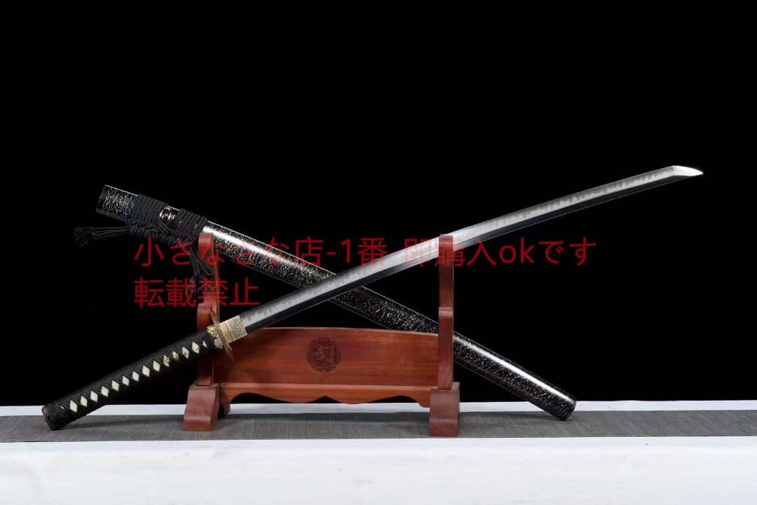 26寸T 10焼刃和上研武士刀【神曜】  古兵器 武具 日本刀 模造刀 居合刀