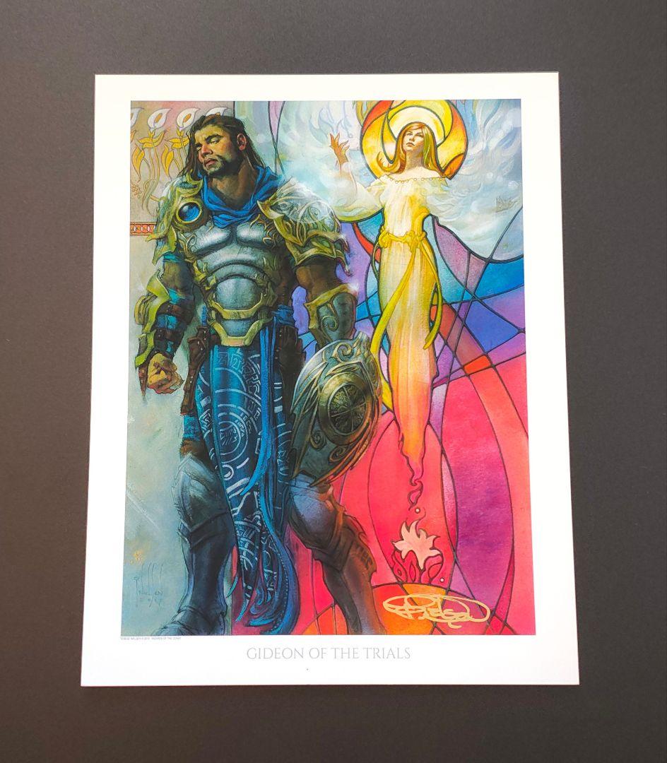 猫*】様 サイン入りアートプリント　リリアナ　ニッサ　チャンドラ　ジェイス　ギデ