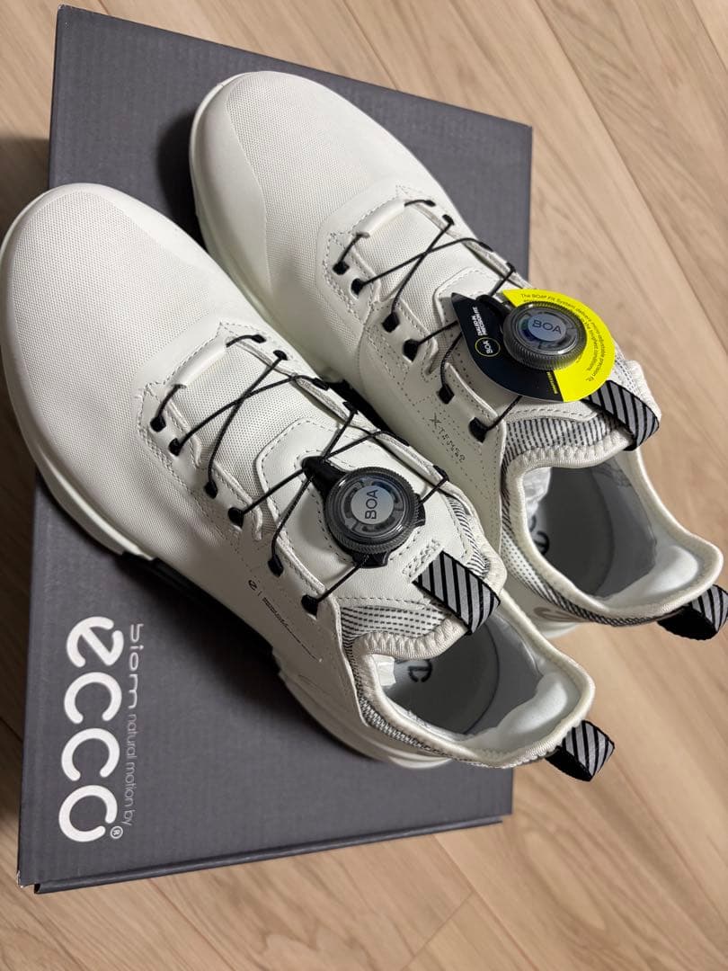 eccoゴルフシューズ バイオム C4 ボア EU40 ホワイト