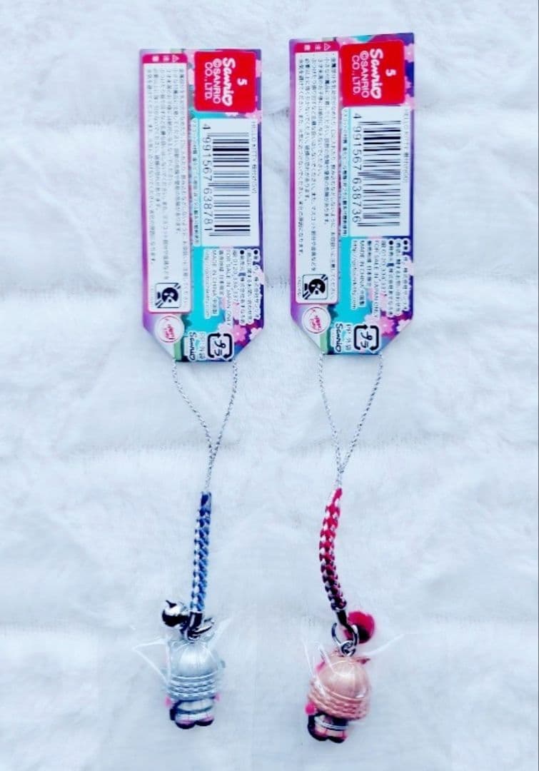 ご当地◇戦国智将直江兼続キティボールペン&根付　金銀セット新品レア