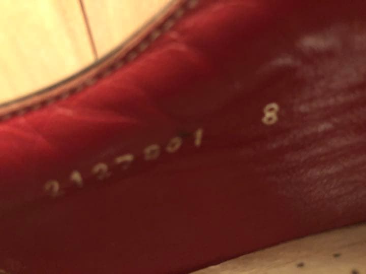 マーク&ロナ MARK&LONA エナメル【26cm】サドル ゴルフスパイク