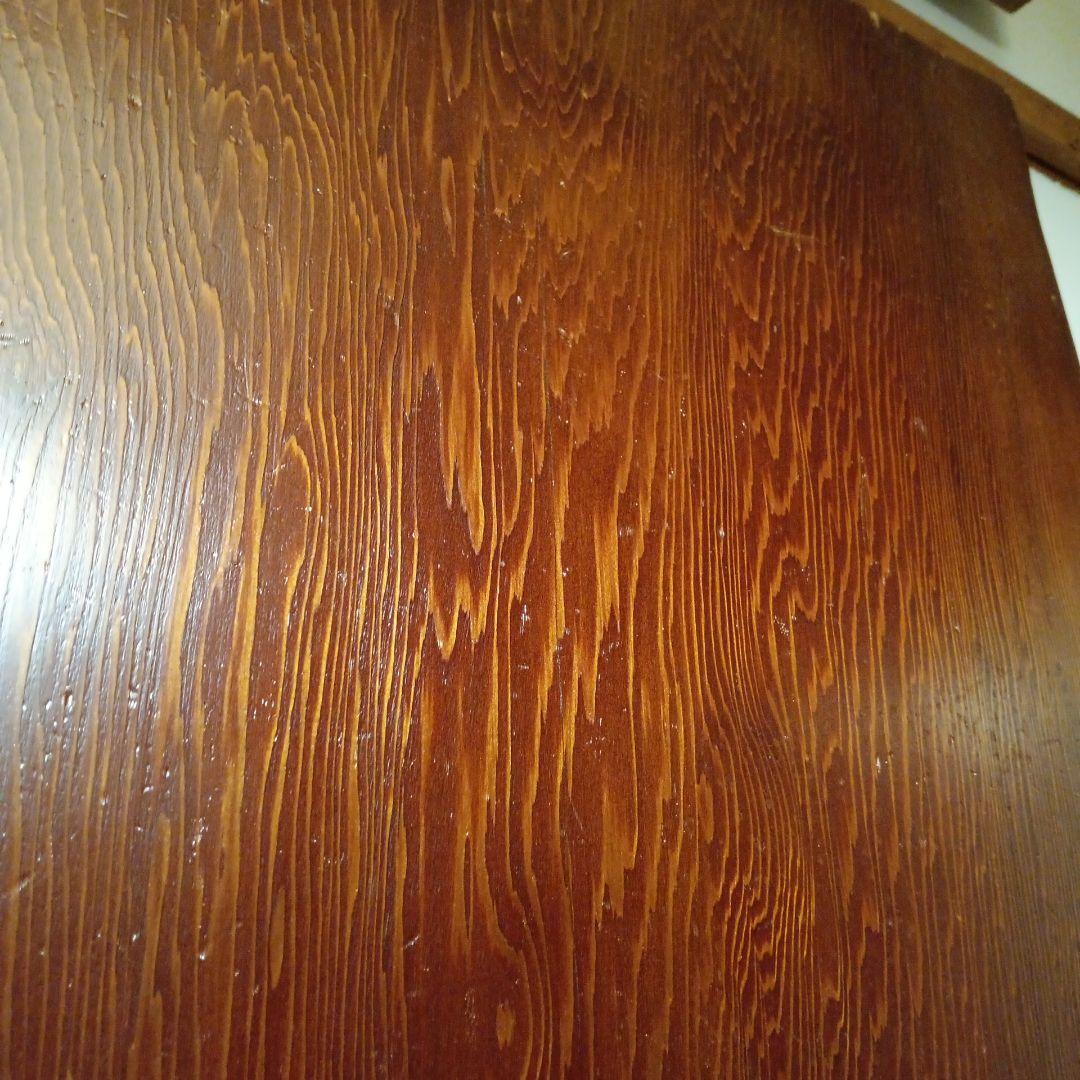 一枚板　天然無垢材使用　無垢板　デスク　テーブル　栃　天然木版