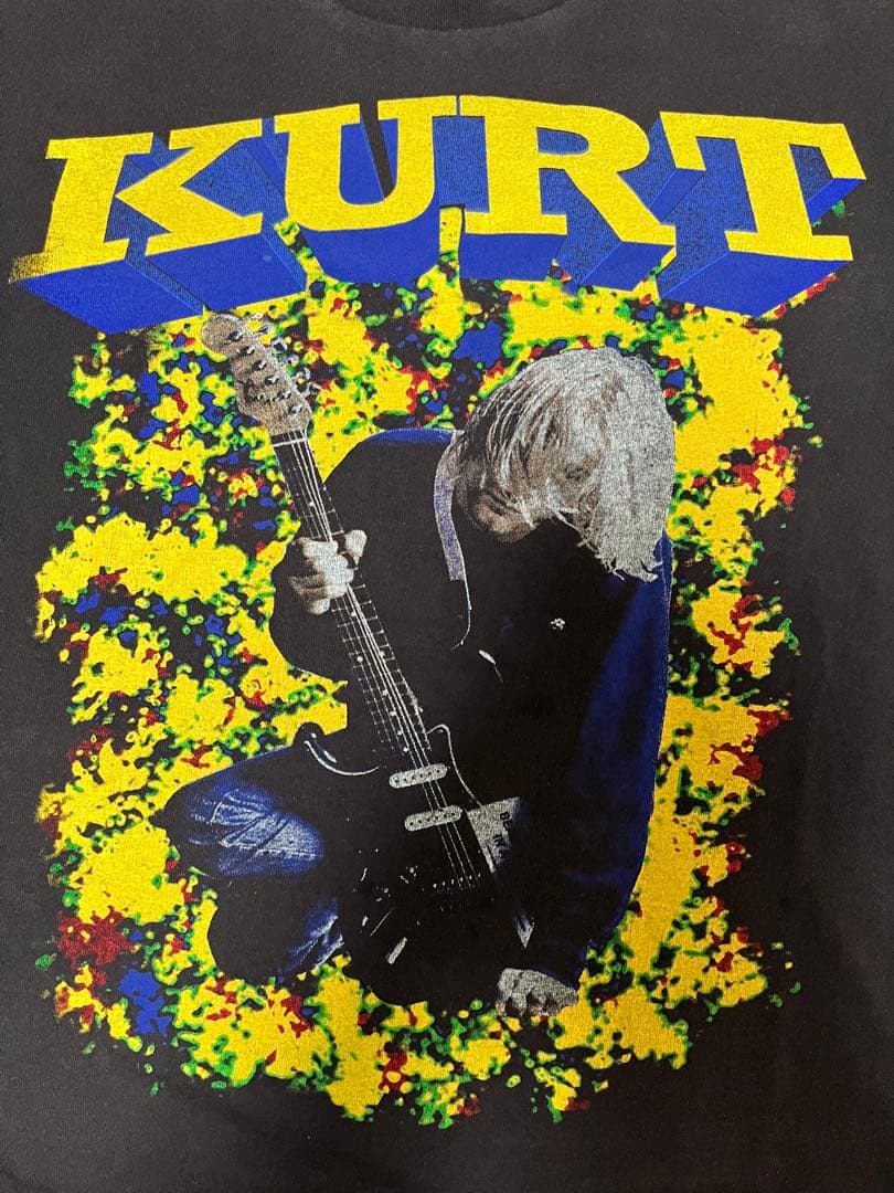 90s nirvana  cobain tシャツ　ニルバーナ　バンt