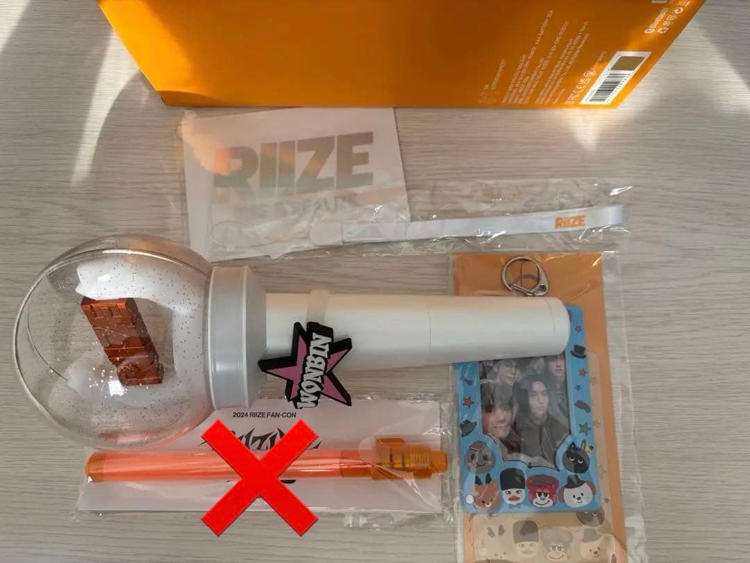 RIIZE ファンコンRIIZING ペンライト フォトケース ウォンビン