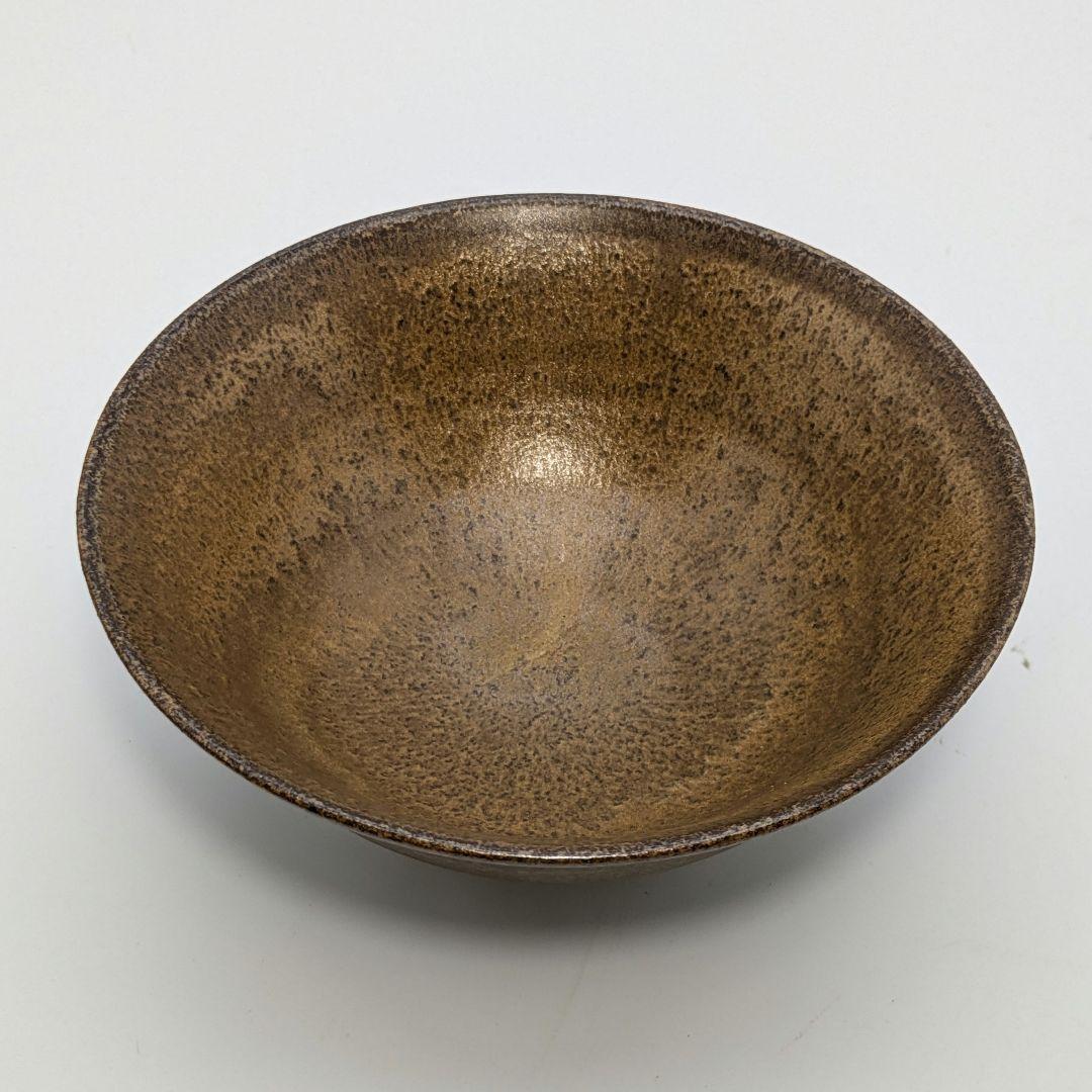 小倉円平 円平焼 金結晶茶盌 共箱共布栞 抹茶碗 抹茶茶碗 茶道具 小倉圓平