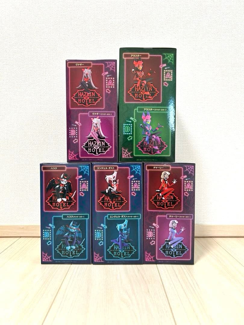 新品未開封 Hazbin Hotel モニタトップフィギュアＢコンプ5種セット