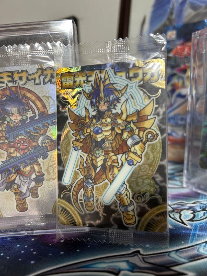 光龍王サイガ 初期　神羅万象チョコ　おまけでリュウガ蓄光つけます。