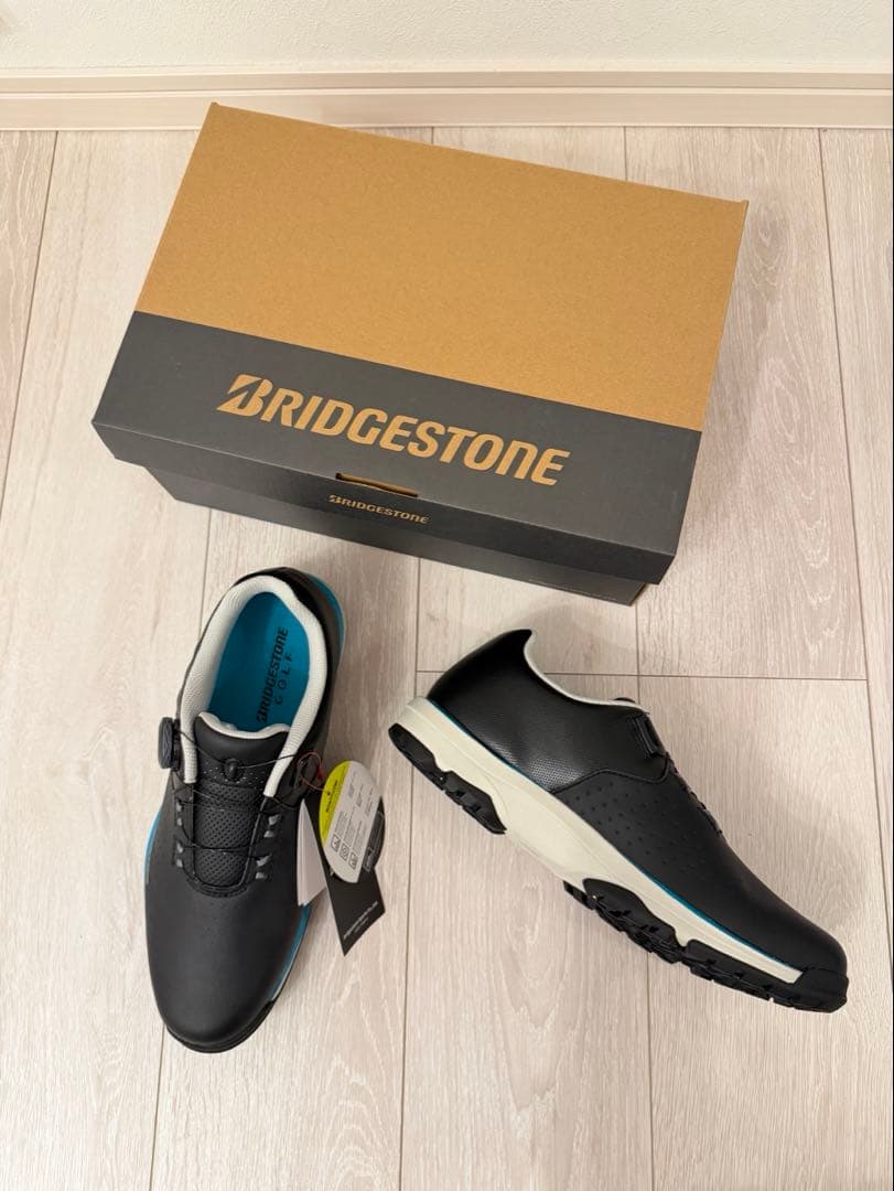 ブリヂストン ゴルフスパイク バイター ライト SH2505 黒　26.5cm