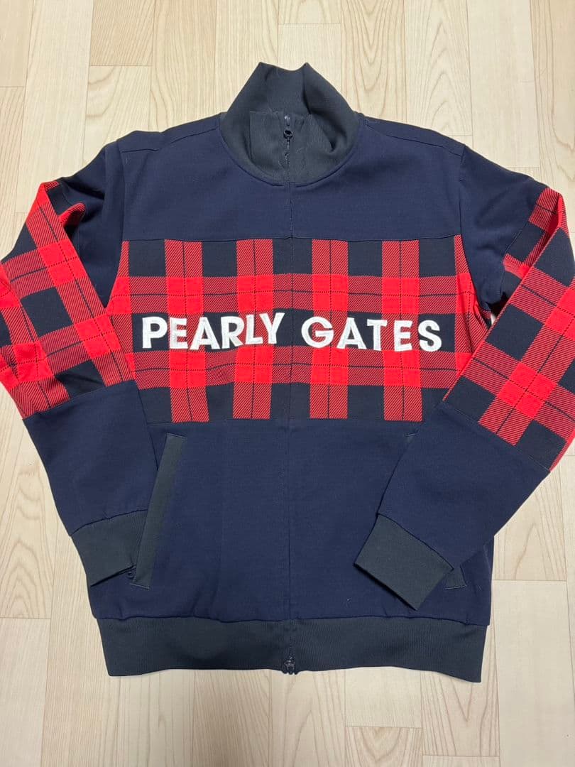 パーリーゲイツ　チェック柄　メンズ　ジャケット　パンツ