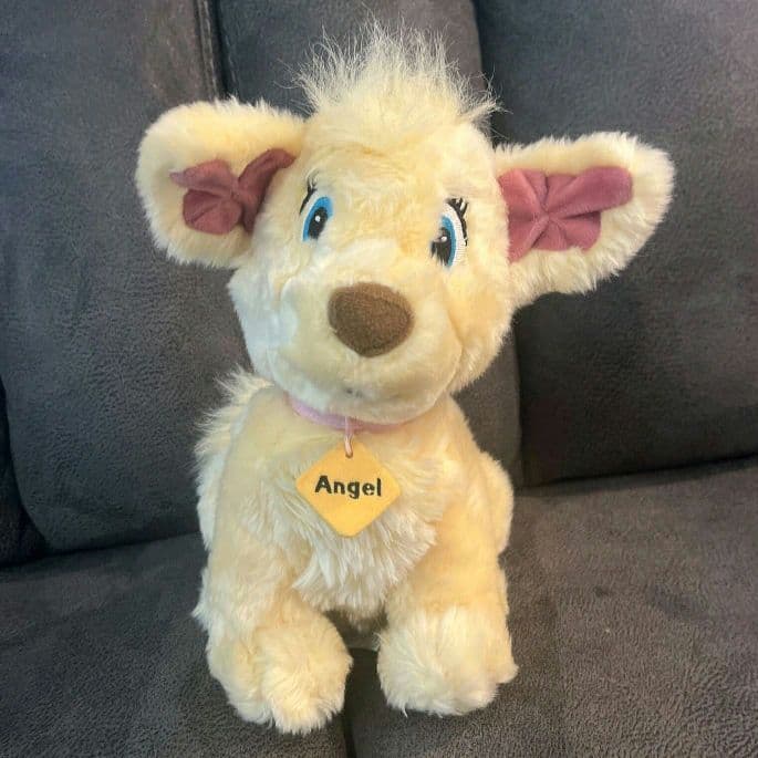 ディズニー【わんわん物語 II 】ぬいぐるみ　エンジェル　　10インチ