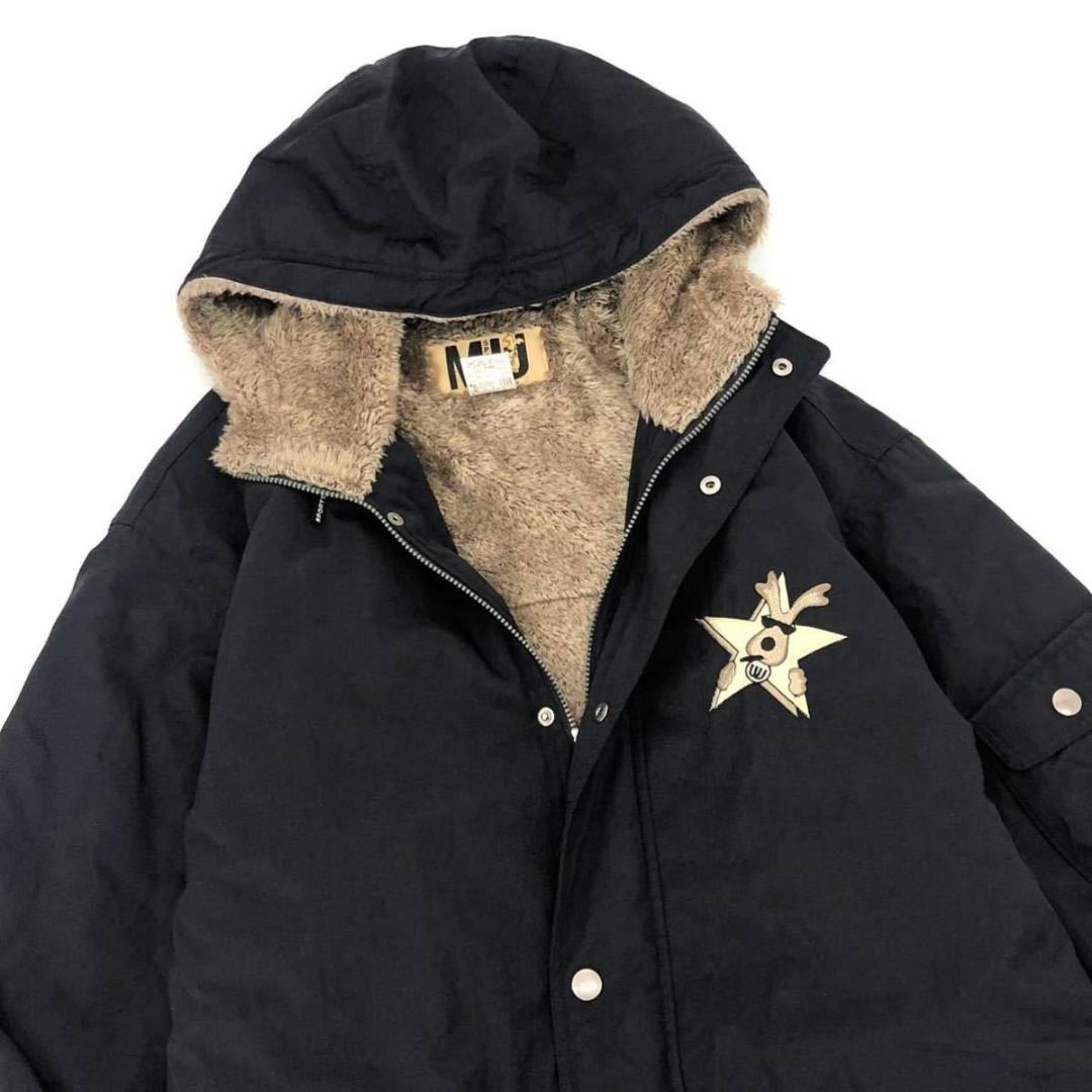 MU SPORTS 裏ボア ロングコート 美品 大きいサイズ ウエサコ