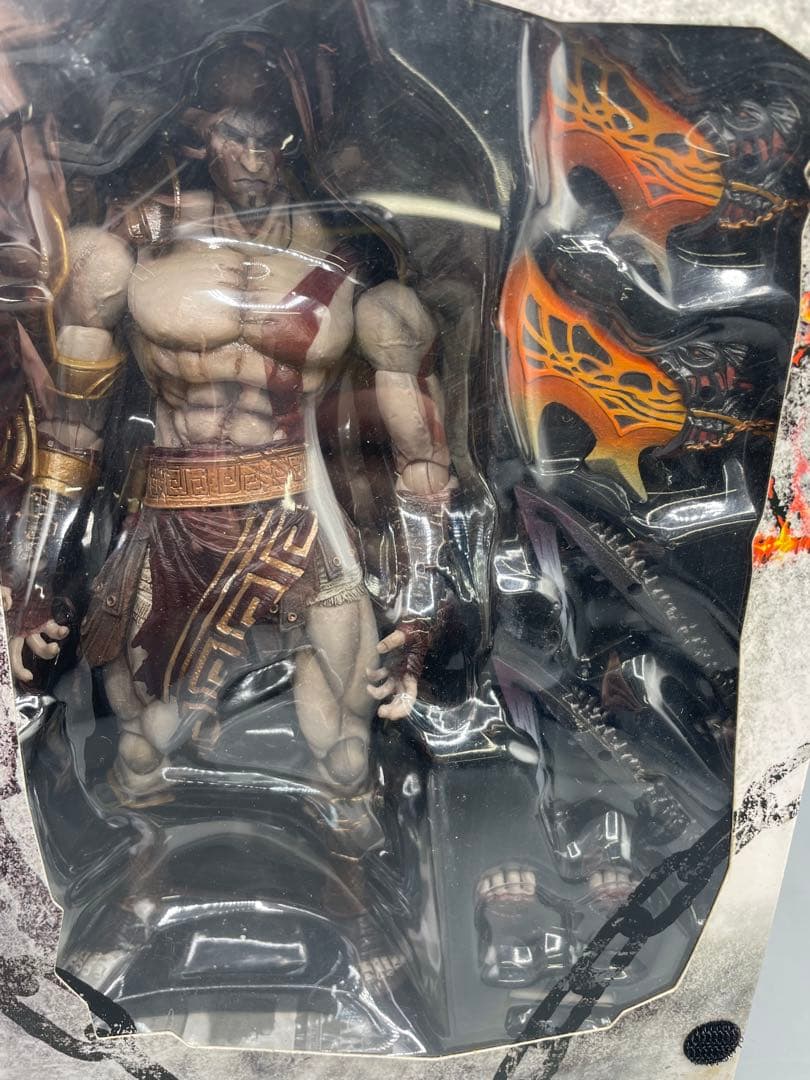 未開封 PLAY ARTS改 クレイトス GOD　OF WAR Ⅲ 箱傷み