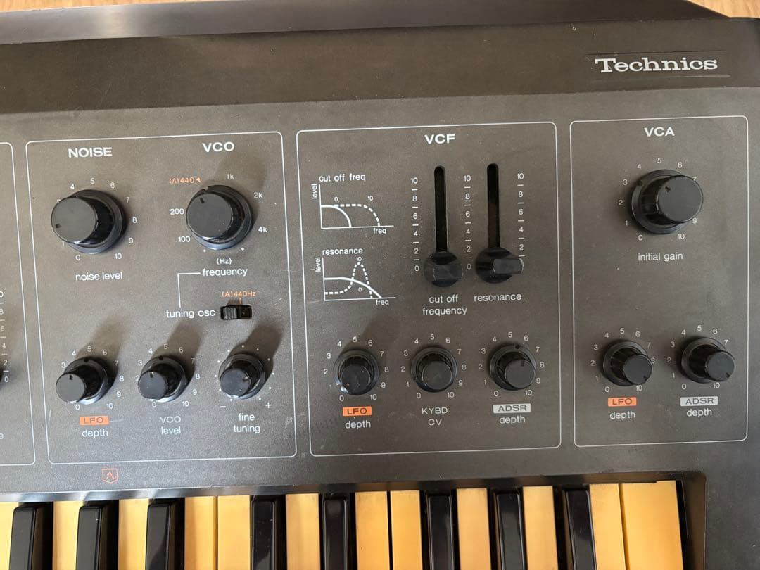 Technics SY-1010 アナログシンセサイザー 動作品
