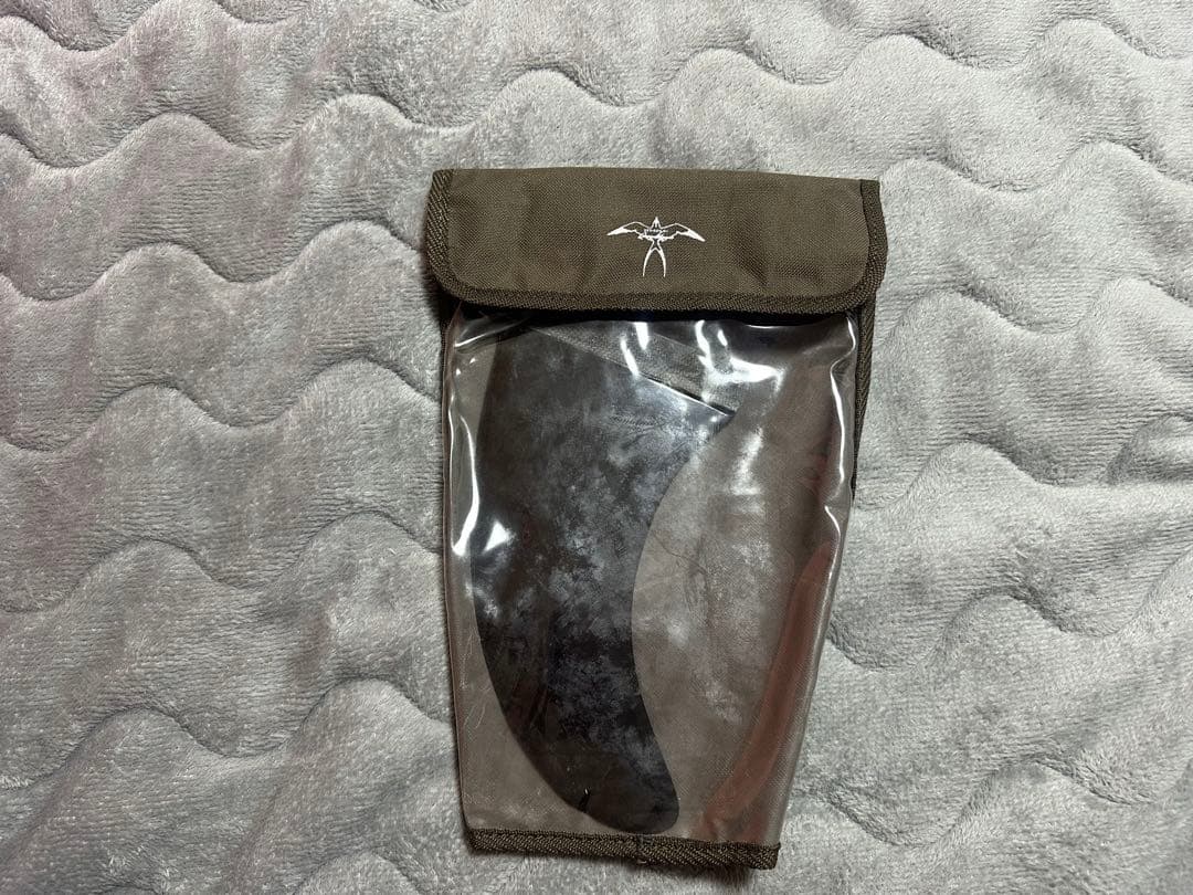 新品ドナルドタカヤマDT 7.25\" ブラックサーフボードフィン 専用ケース