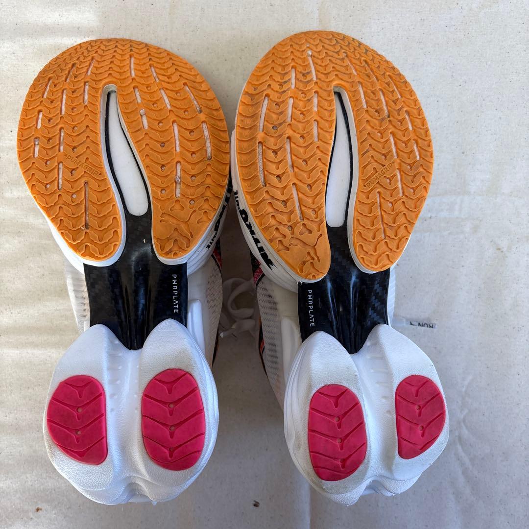 Puma NITORO ELITE 25㎝ スニーカー ホワイト/オレンジ