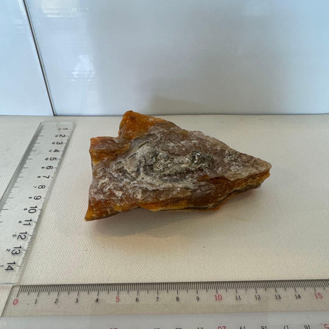 北海道石　然別オパール　蛍光オパール324g