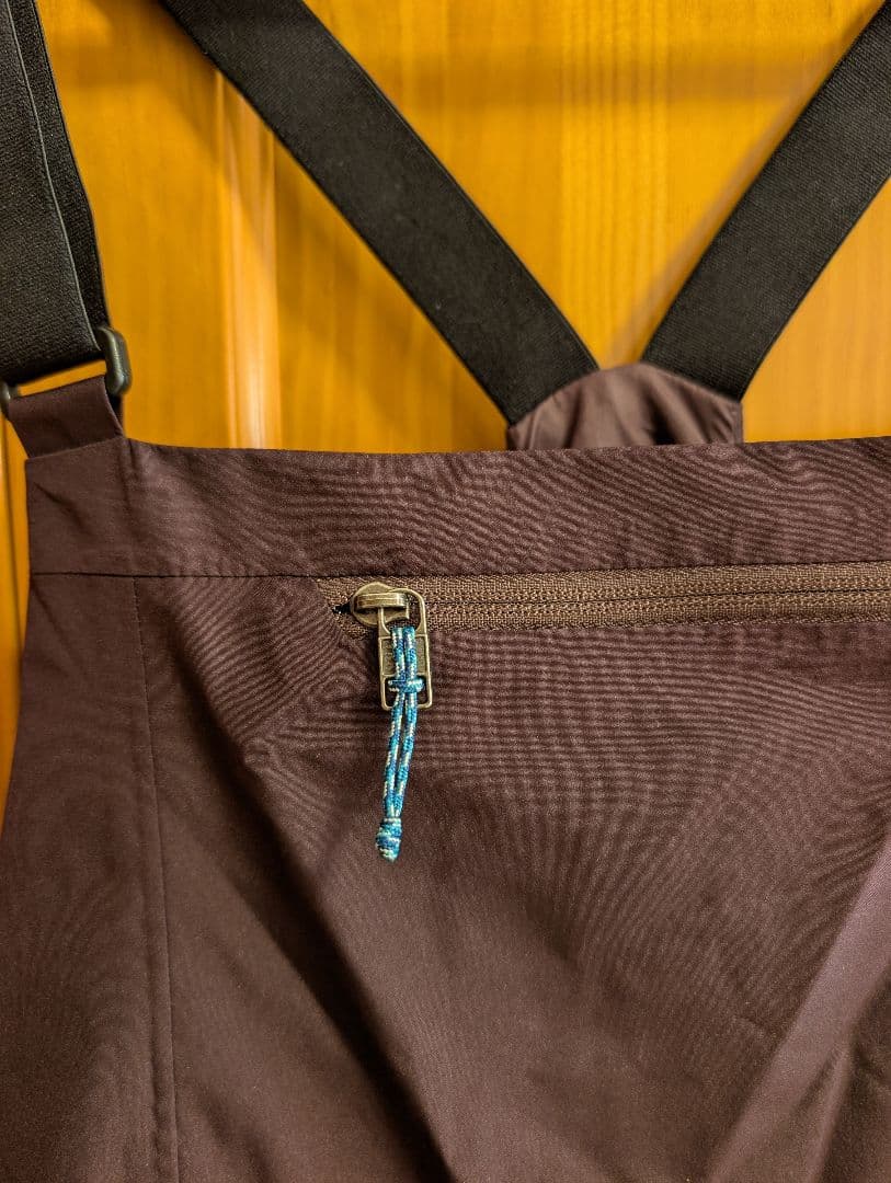 Patagonia メンズ・パウダー・タウン・ビブ オブシディアンプラム L