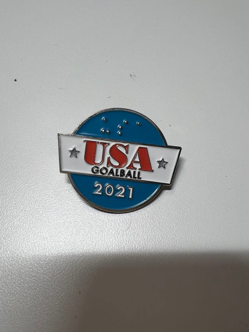 USA GOALBALL Tokyo2020 ピンバッジ