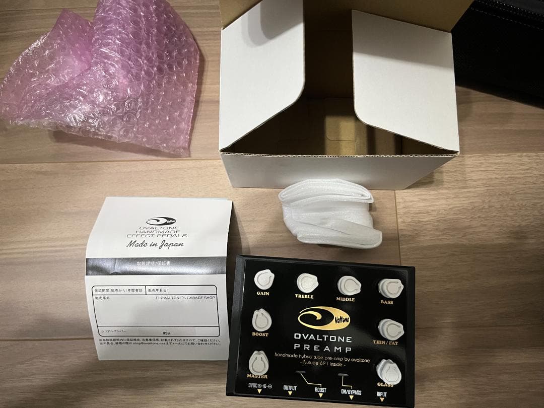 ギター Ovaltone Preamp