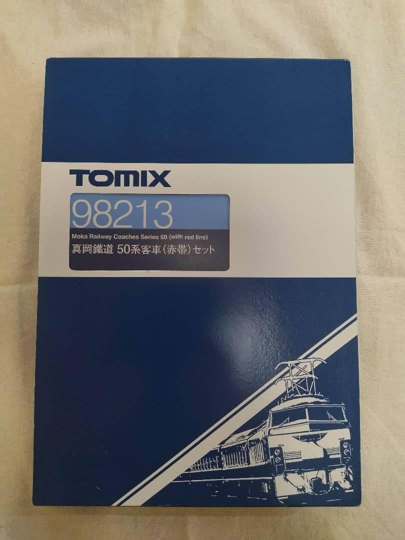 TOMIX　真岡鐵道 C11形蒸気機関車＋50系客車(赤帯)セット