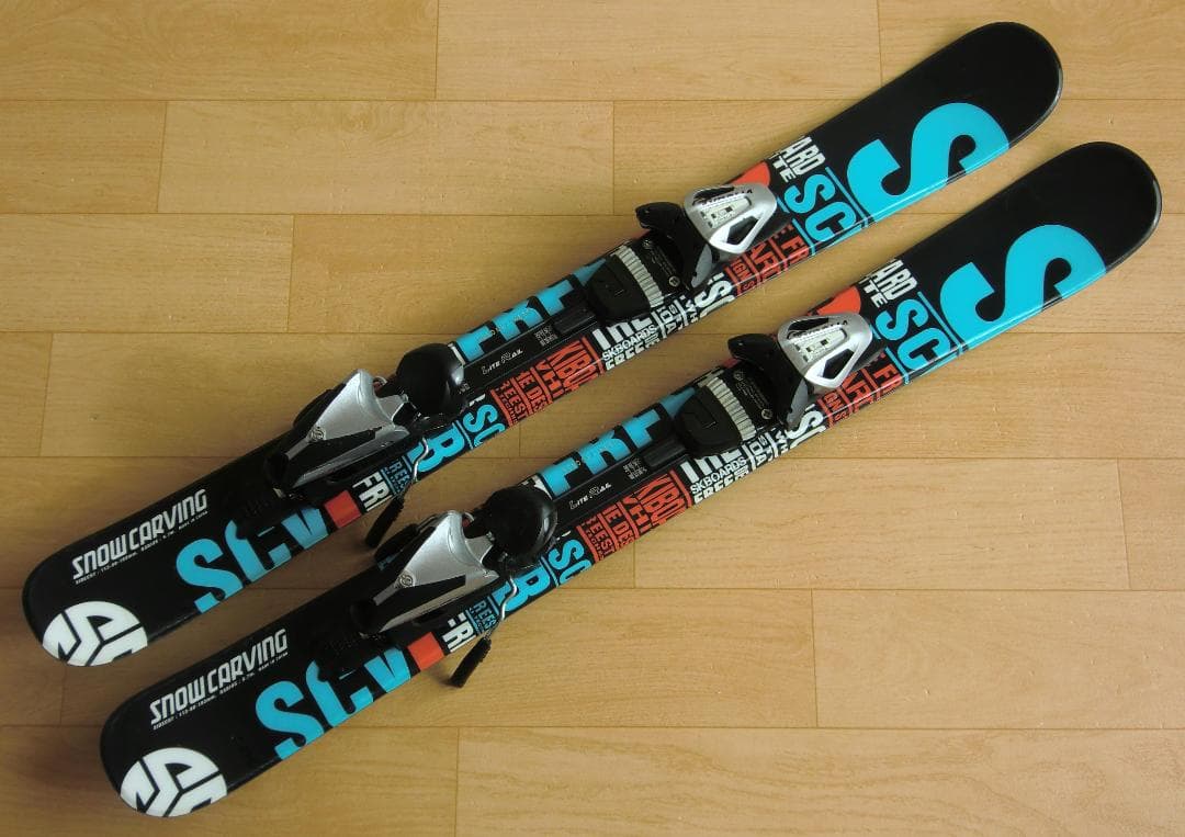 ■■送料無料■CARVING■ショートスキー■99㎝■メンテ付■■