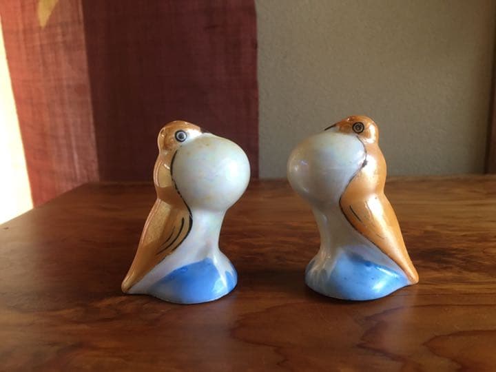 オールドノリタケ　アンティーク　　　　　　　ソルト・ペッパー入れ