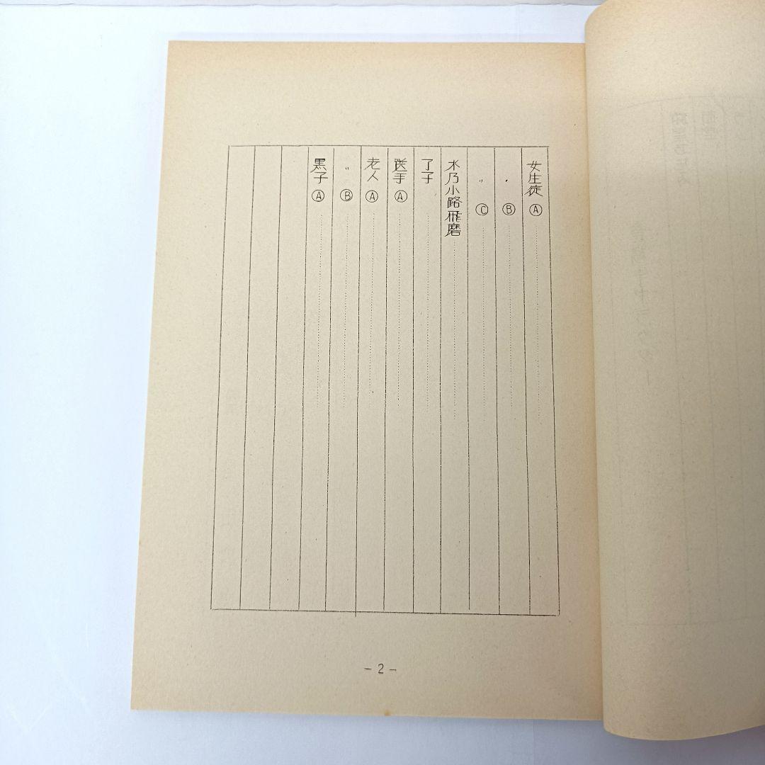 1.うる星やつら　シナリオ　第93話　第206話　2冊セット　高橋留美子