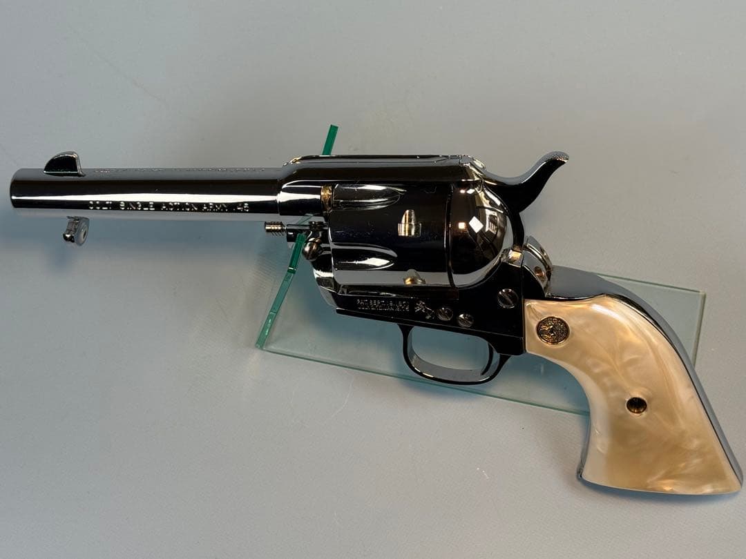 HWSハートフォード製COLT S.A.A シビリアン　オールシルバー完成品