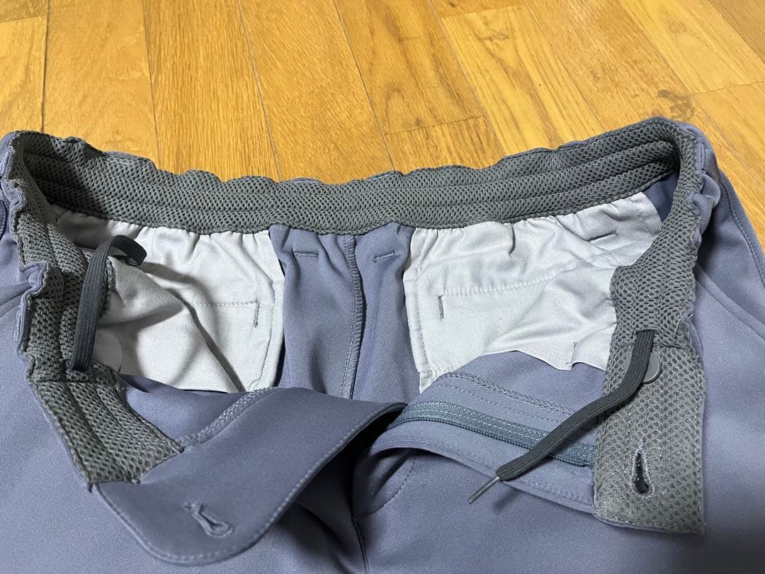 ブリーフィング 3Dロゴスリムパンツ Mサイズ グレー BBG231M16