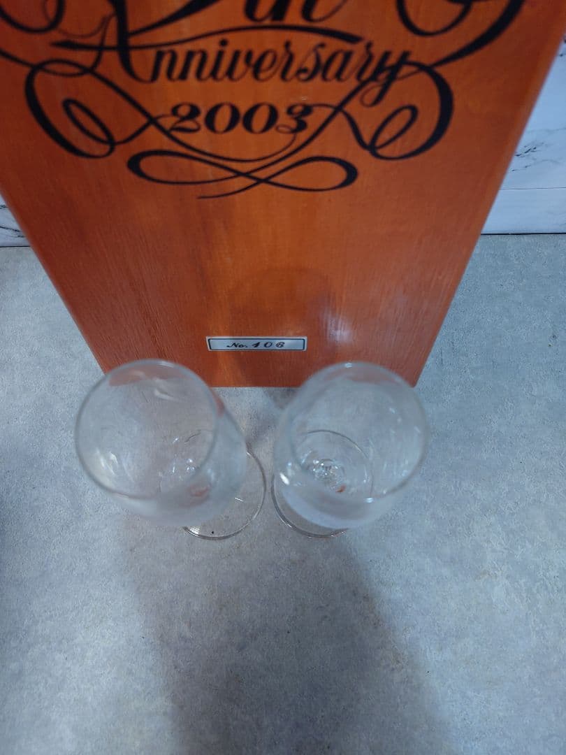 MISIA　5thアニバーサリー　シリアルナンバー入り　ワイングラスセット