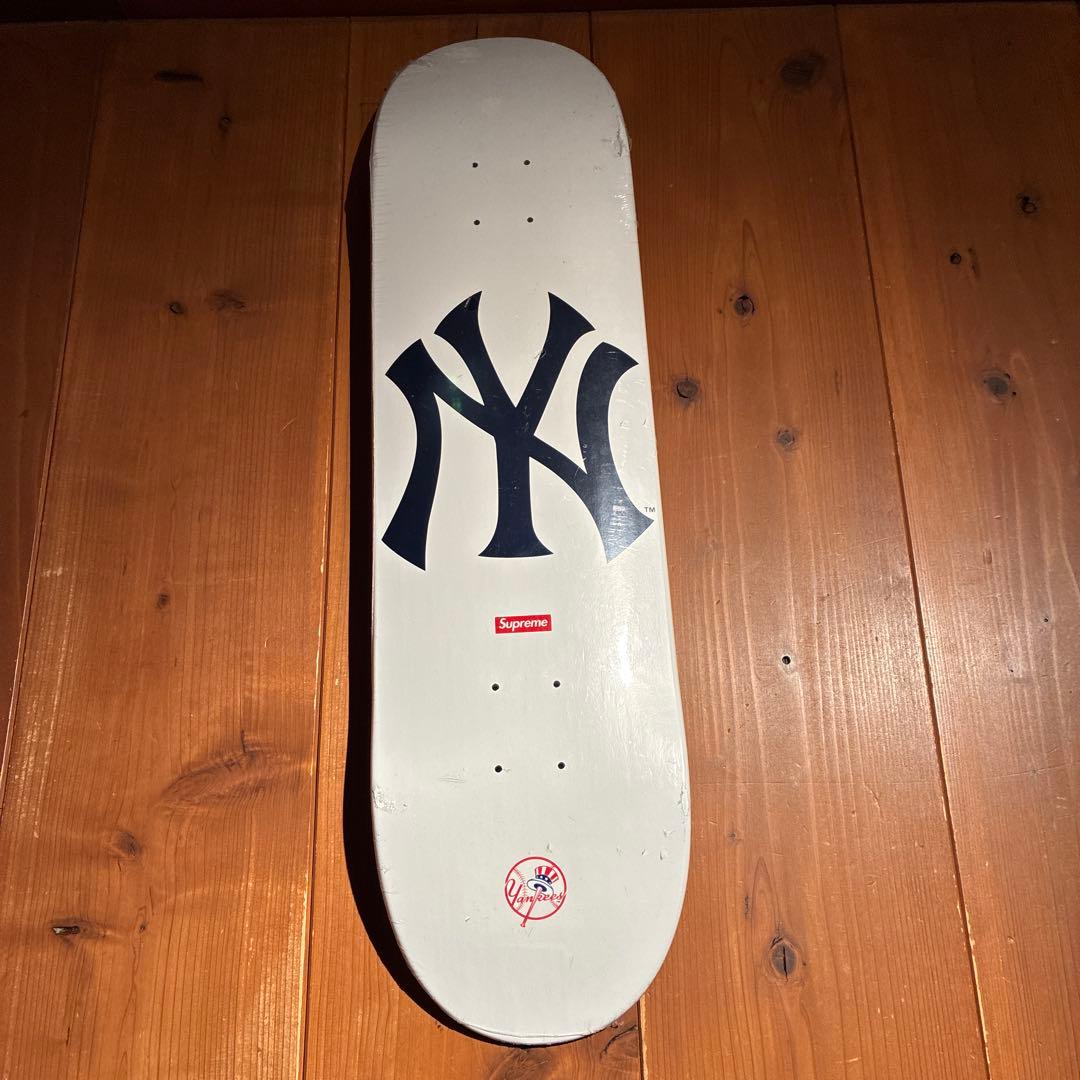 Supreme シュプリーム スケートボード デッキ ヤンキース シュリンク付き